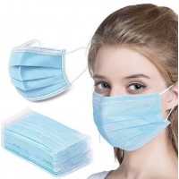 Medical 3 Layer Type IIR Face Masks. Pack of 50. Click on Image for More Info 
